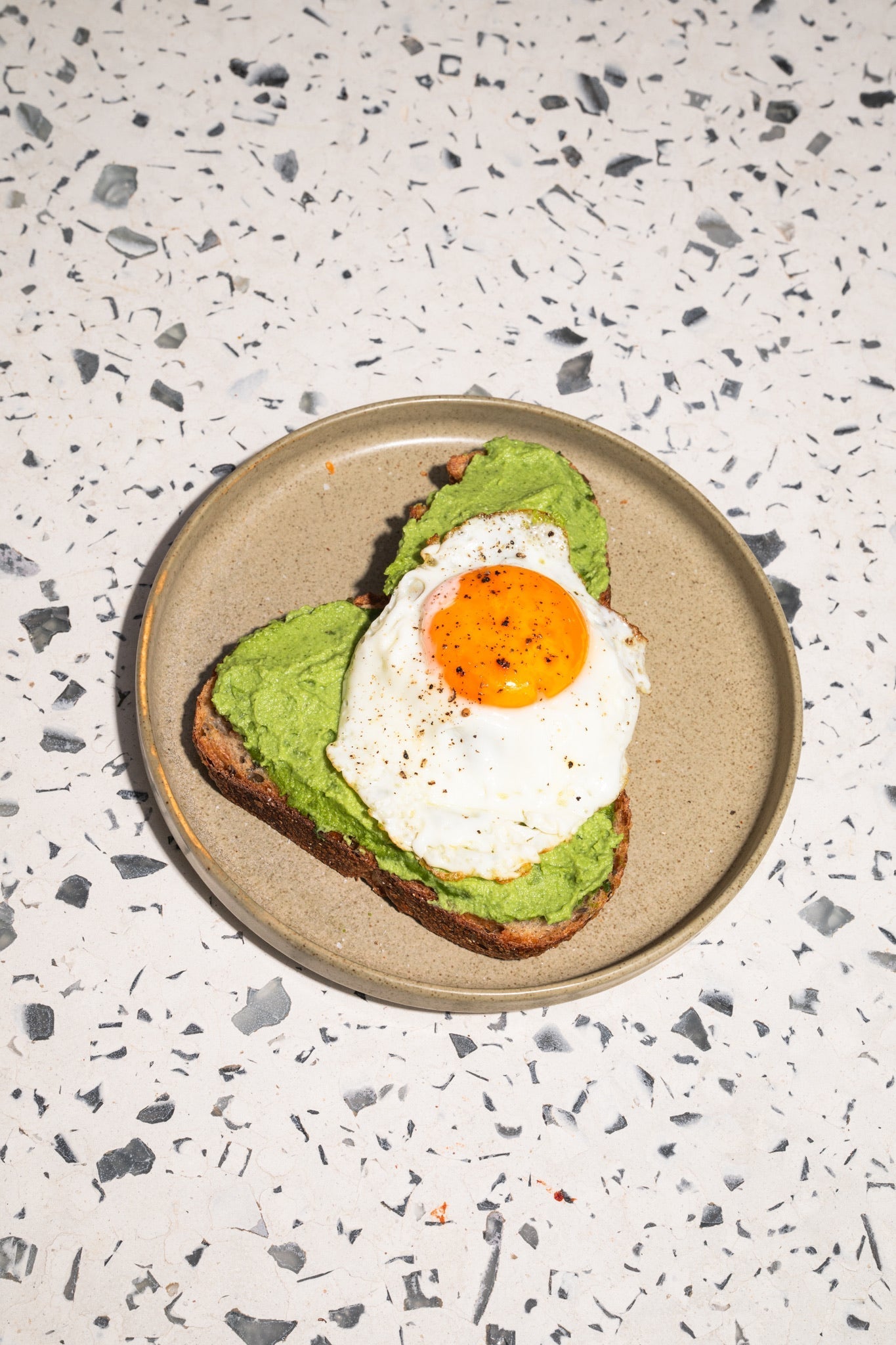 Pesto Toast with Eggs